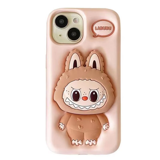 New Kawaii Labubu Cell Phone Cases Cartoon Sanrio Cute for Iphone15Promax for Iphone13Pro Case 14Pro Anti-Slip 15Pro